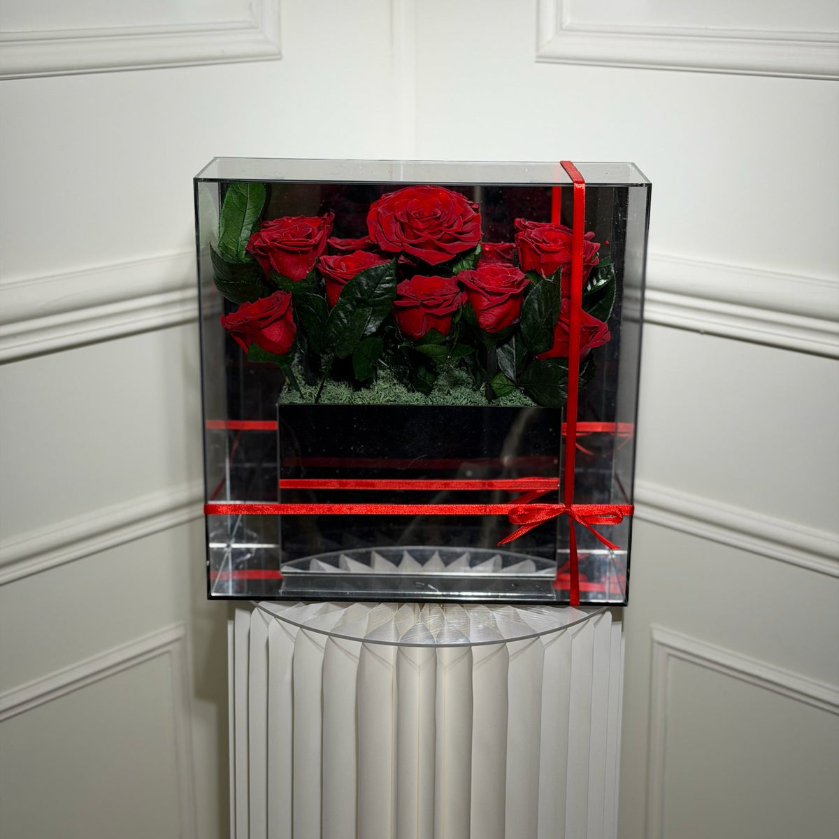 Boîte Luxe Roses Éternelles